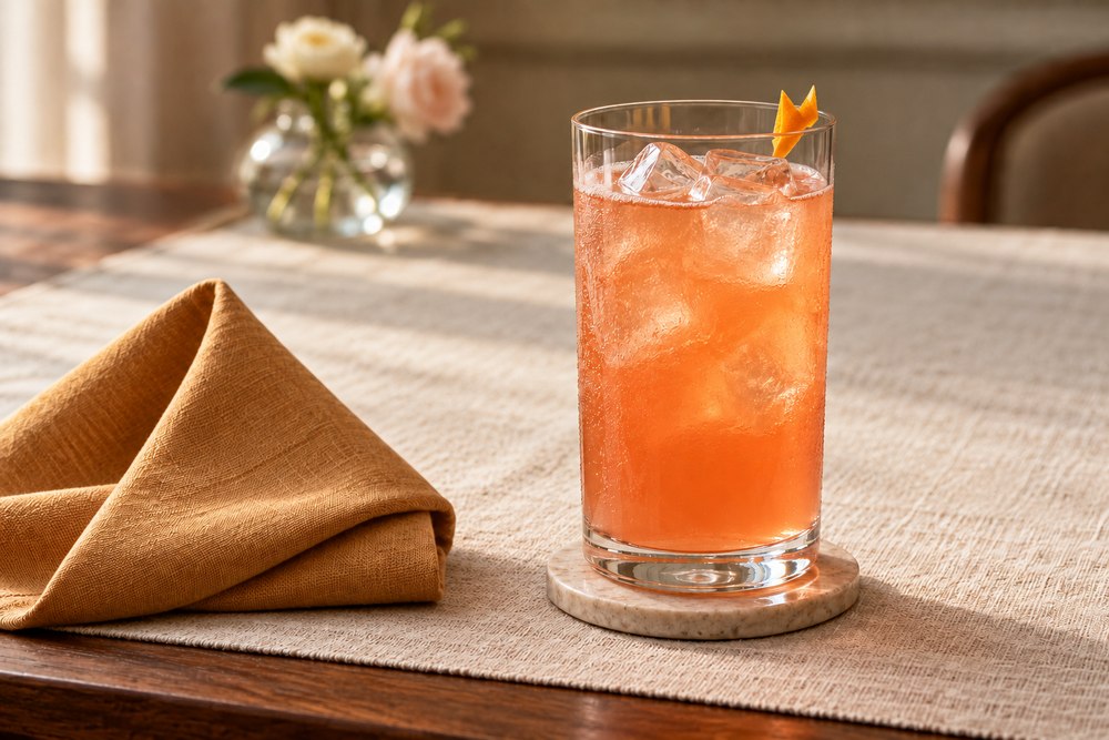 Orange und milder Ingwer mit Limette