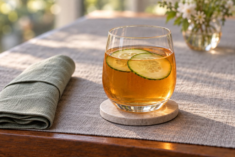 Rooibos, Apfel und Holunderblüte