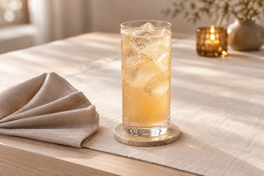 Birne und Rooibos mit Zitrone